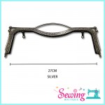 FRAME - LIP SHAPE-METAL-27CM (BLACK, BRONZE, GOLD & SILVER)